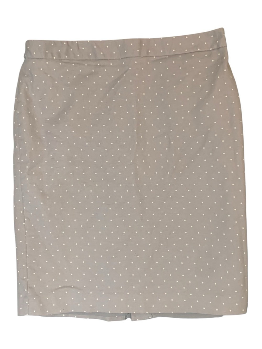 Liz Claiborne Career pencil skirt Ladies size 6 Neutral w/ dots Business Office